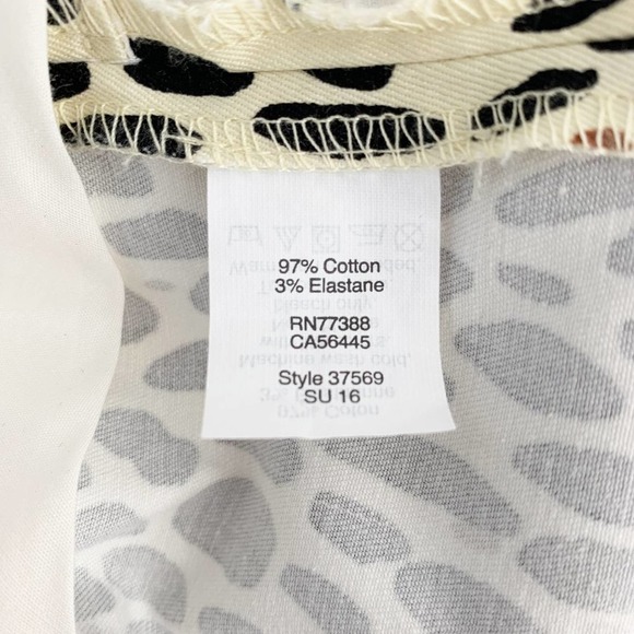 J Crew Factory Animal Print Shorts 8 - Picture 8 of 9